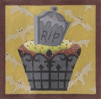 Gravestone Cupcake
