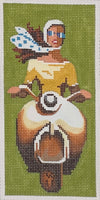 Moped Girl
