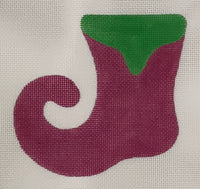 Quilted Mini Sock with stitch guide
