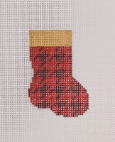 Houndstooth Micro Sock
