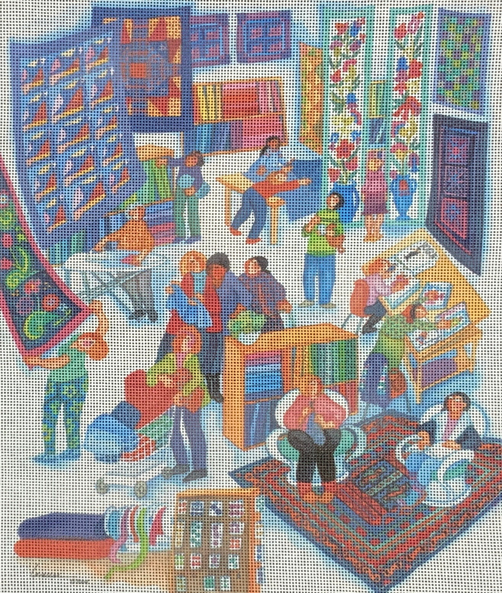 The Quilt Shop (print)