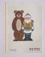 Bear Hug Santa
