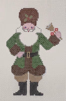 Santa Wearing Fur Hat

