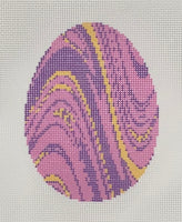 Marbled Egg - Purple Gumdrop (Print)
