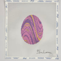 Marbled Egg - Purple Gumdrop (Print)