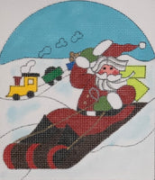 Santa Express with stitch guide
