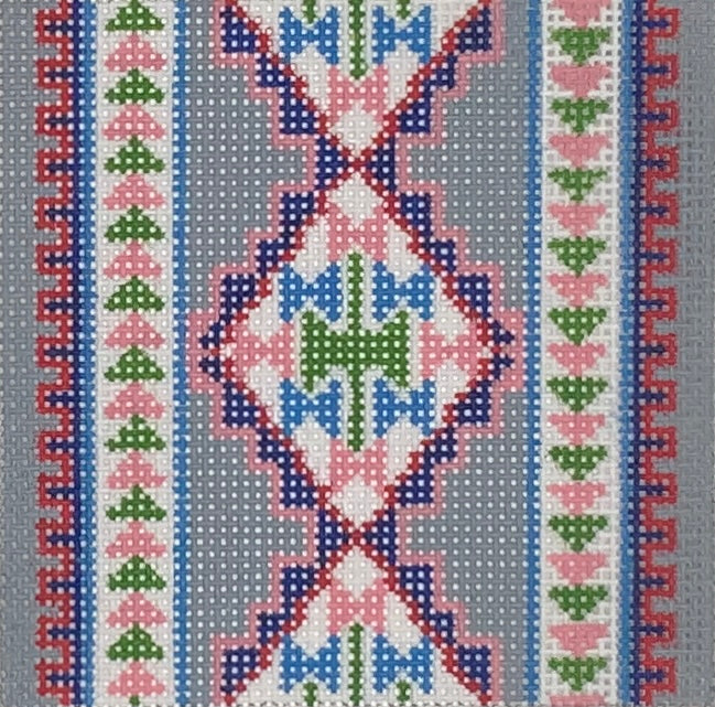 The Arcadia Swuare - Pink/Green