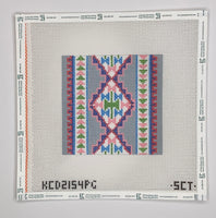 The Arcadia Swuare - Pink/Green
