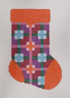 Mini Sock with stitch guide
