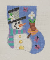May Snowman Mini Sock
