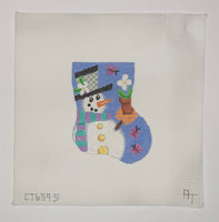 May Snowman Mini Sock
