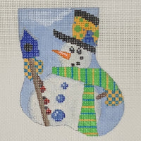 June Snowman Mini Sock
