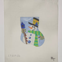 June Snowman Mini Sock