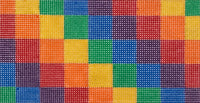 Colorful Squares Eyeglass Case
