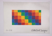 Colorful Squares Eyeglass Case
