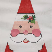 Large Santa Face Tree Shape