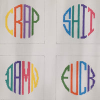 Multicolor Dirty Coasters