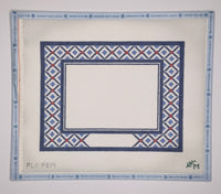 Blue Diamond Frame
