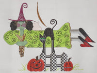 Witch with Indian Corn
