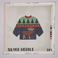 Moose Sweater Ornament