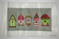 5 Christmas Birdhouses
