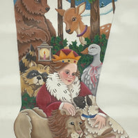 Christ Child & Animals Stocking
