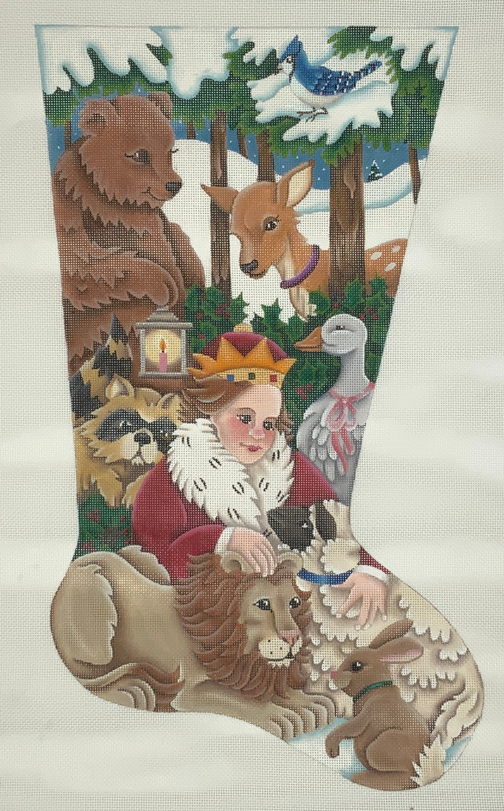 Christ Child & Animals Stocking