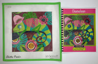 Chameleon with stitch guide
