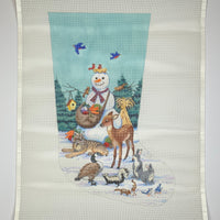 Snowman & Animals Stocking
