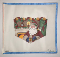 Elegant Santa Stocking Cuff
