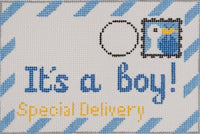 It's a Boy Mini Letter
