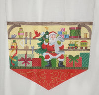 North Pole Stocking Cuff - Santa
