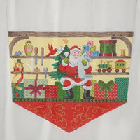 North Pole Stocking Cuff - Santa