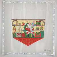 North Pole Stocking Cuff - Santa