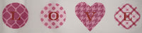 Bright Disc Letters - LOVE
