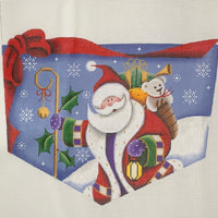 Tree Santa Stocking Cuff