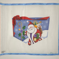 Tree Santa Stocking Cuff