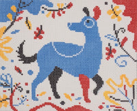 Mostly Blue Dog
