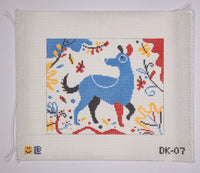 Mostly Blue Dog
