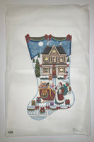 Santa's Arrival Stocking

