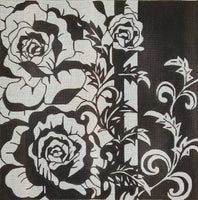 Black & White Floral
