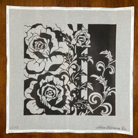 Black & White Floral
