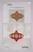 Mini Bauble - Red Saucer with stitch guide

