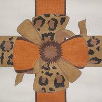Cheetah Bow Pillow
