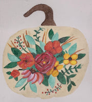 Floral Pumpkin Pink Rose Center
