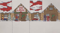 Ski Lodge 3D Mini House
