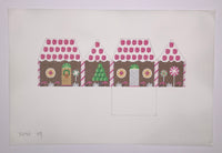 Raspberry and Chocolate 3D House
