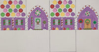 Grape with Jelly Rounds Roof 3D House
