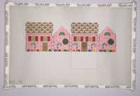 Pink Peppermint and Candy Canes 3D House
