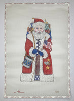15" Patriotic Santa
